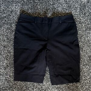 White House Black Market Women's Black Bermudas